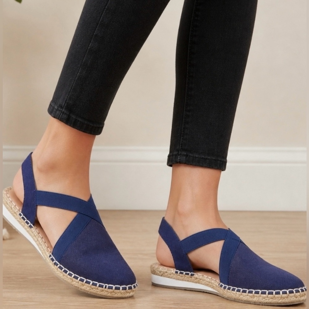 Lucky Brand Rifka Espadrille Sandals Like New